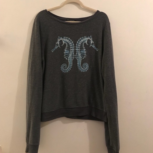 Wildfox Tops - WILDFOX Seahorse BBJ Wildfox Tops - WILDFOX Seahorse BBJ